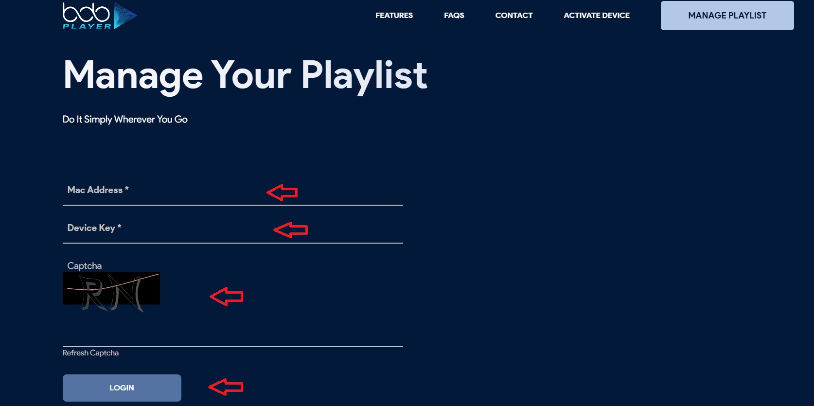 Add Playlist Options