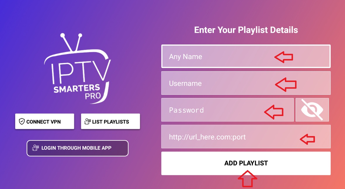 Add Playlist Options